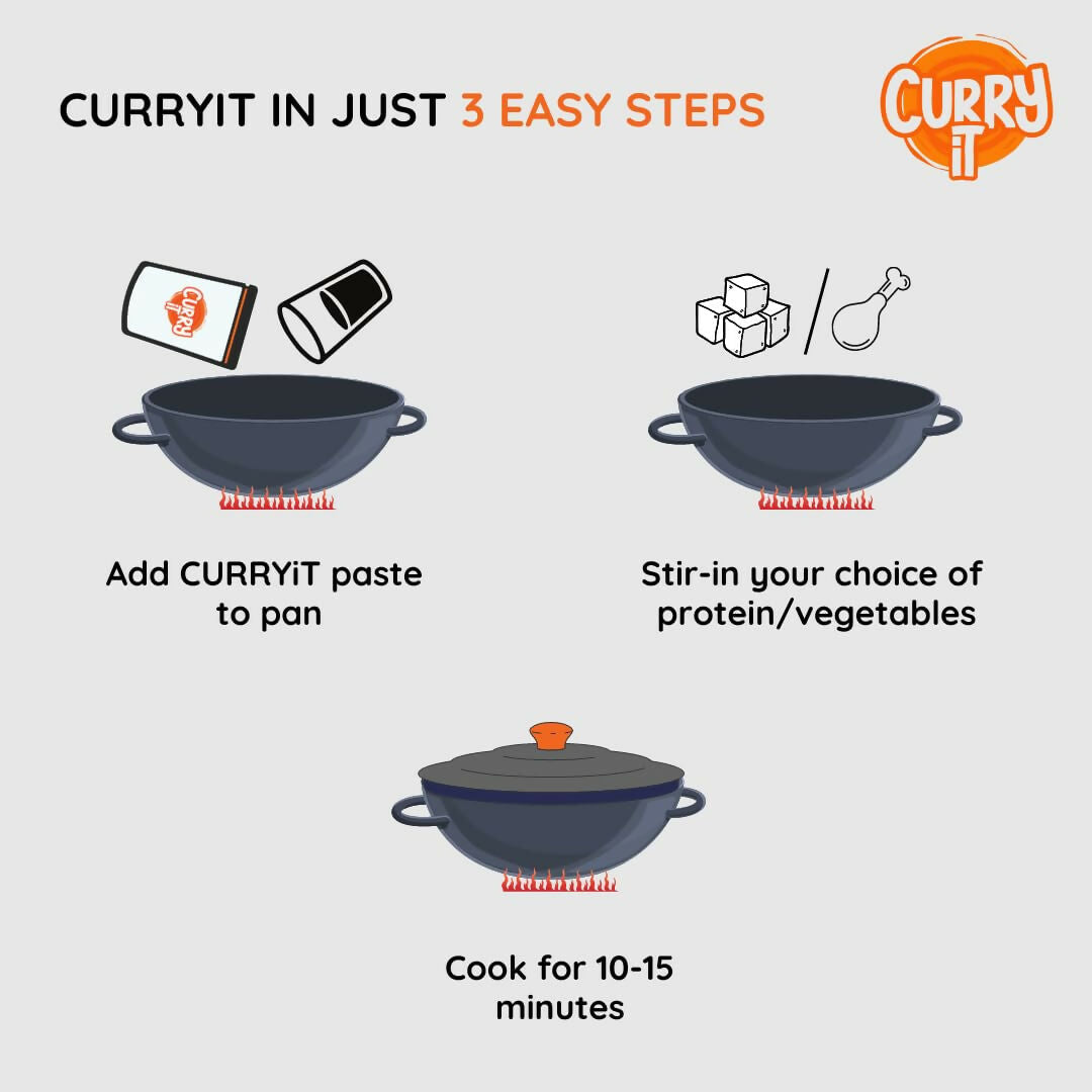 CURRYiT Instant Hyderabadi Biryani Premium Cooking Paste CURRYiT