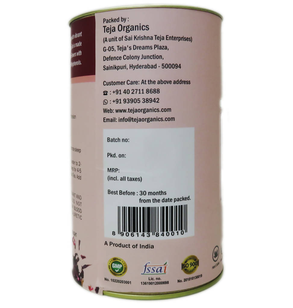 Teja Organics Hibiscus Tea Teja Organics