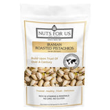 Nuts For Us Roasted Iranian Pistachios (Slightly Salted) Nuts For Us