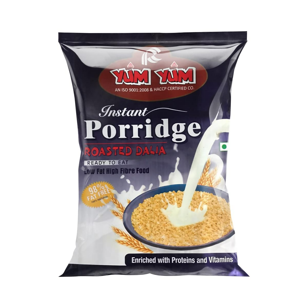 Yum Yum High Fiber Instant Roasted Porridge Honey Flavor Yum Yum