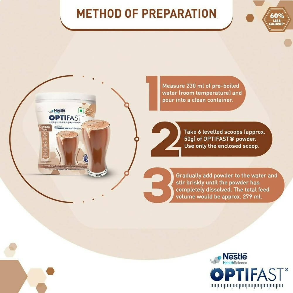 Nestle Optifast Weight Management Shake - Low Calorie Diet, Nutritional Drink, Healthy Weight Management Nestle