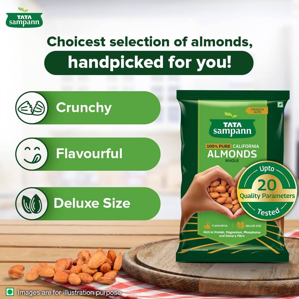 Tata Sampann Pure California Almonds Tata