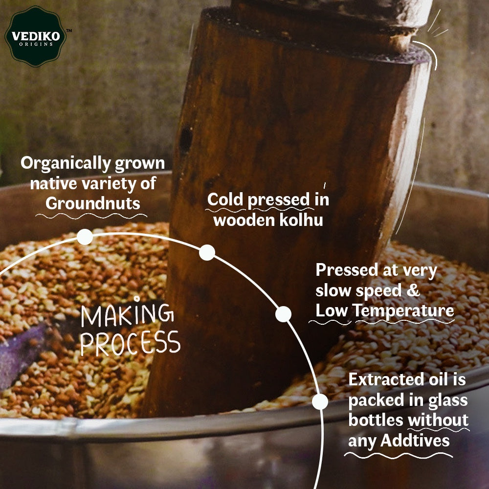 Vediko Origins Groundnut Oil Vediko Origins