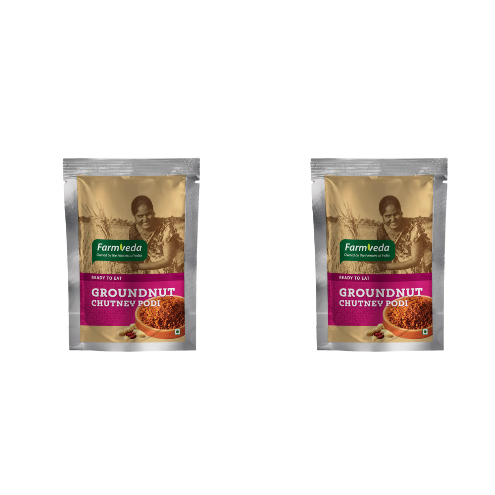 Farmveda Ready To Eat- Groundnut Chutney Podi - Safuron