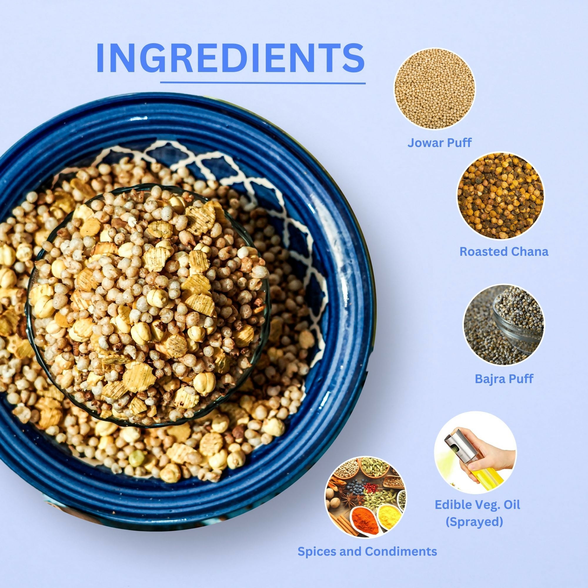 Healthy Master Millet Bhel Crunchy Snack Healthy Master