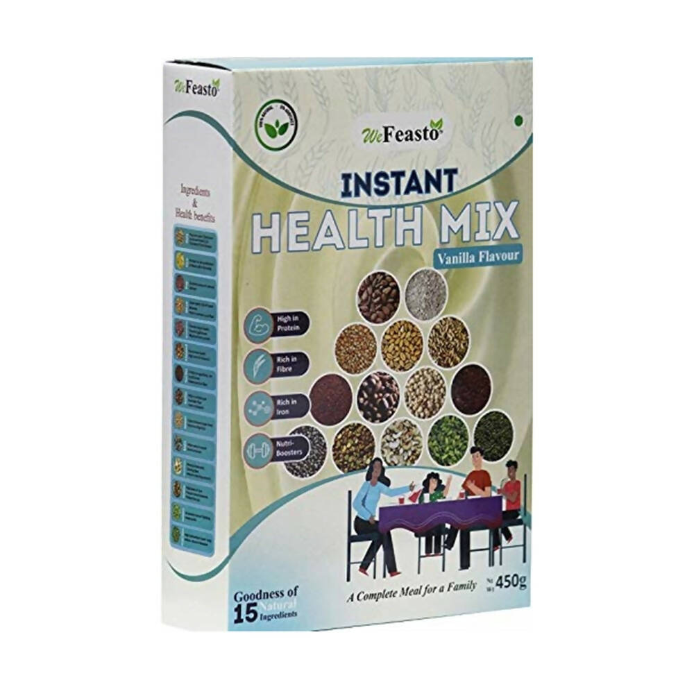 Wefeasto Instant Health Mix Vanilla Flavour Wefeasto