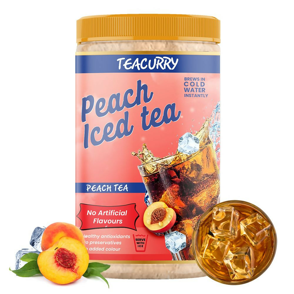 Teacurry Peach Instant Iced Tea Mix Teacurry