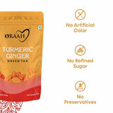Oraah Turmeric Ginger Green Tea Oraah