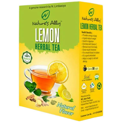 Natures Ally Lemon Herbal Tea - Safuron