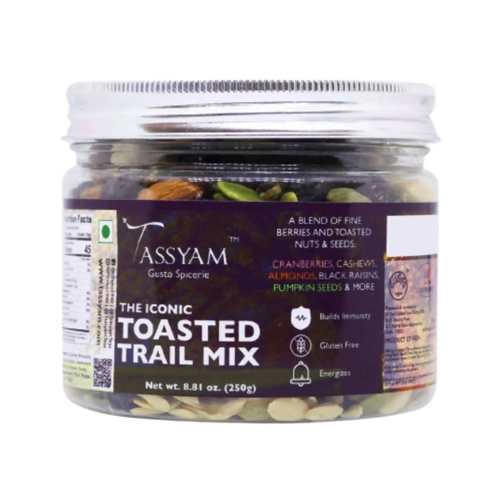 Tassyam Organics Toasted Trail Mix - Safuron