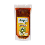 Amoga's Pickles Factory Andhra Authentic Mango Avakaya Pickle without Garlic Amoga's Pickles Factory