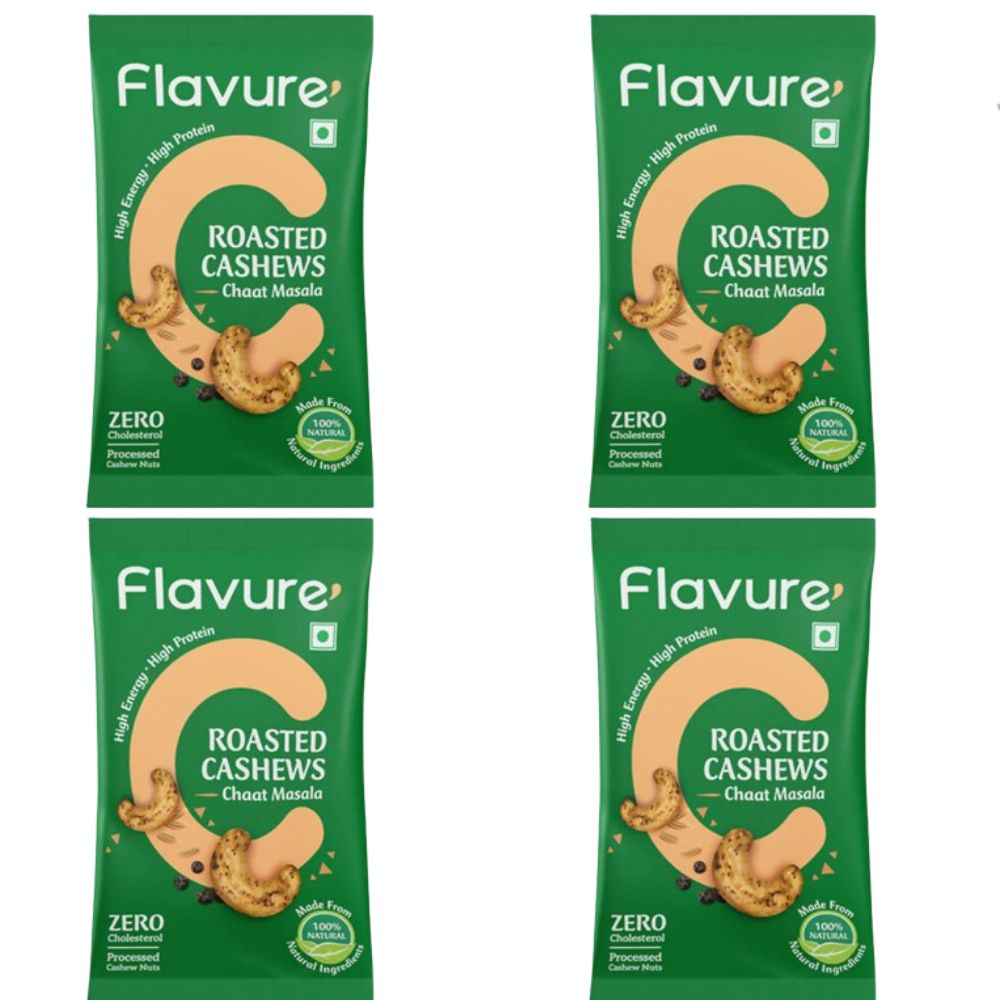 Flavure Roasted Cashew - Chaat Masala - Safuron