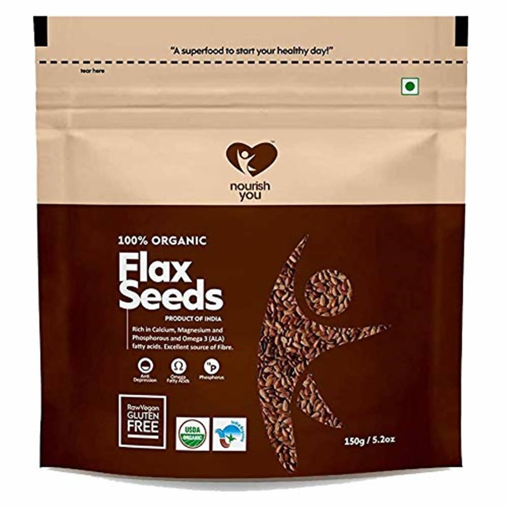 Nourish You Organic Flax Seeds Nourish You