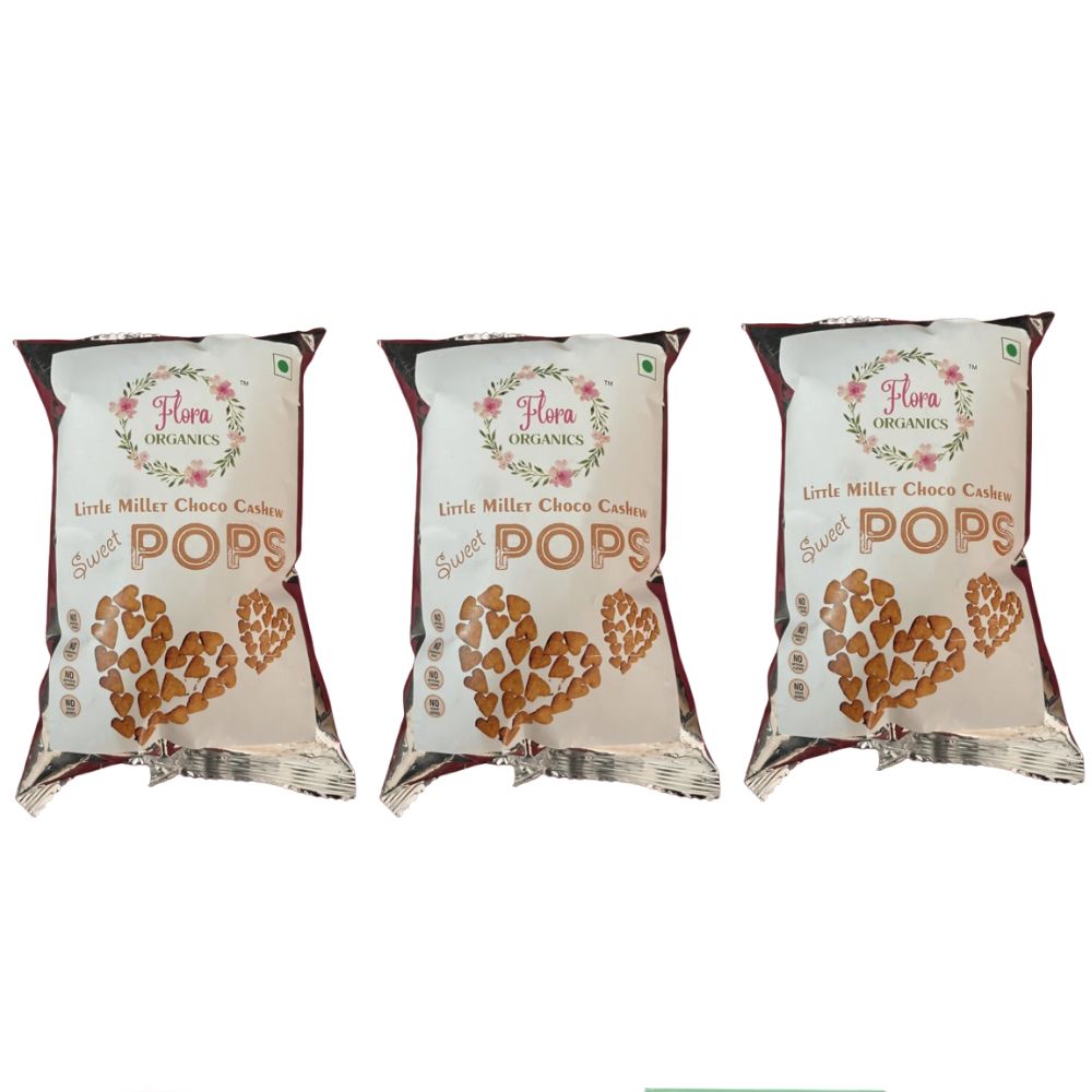Flora Organics Little Millet Sweet Pops - Safuron