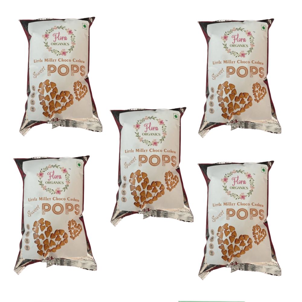 Flora Organics Little Millet Sweet Pops - Safuron