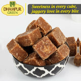 Dhampur Jaggery Cubes (Gur ki Dali) Dhampur Green