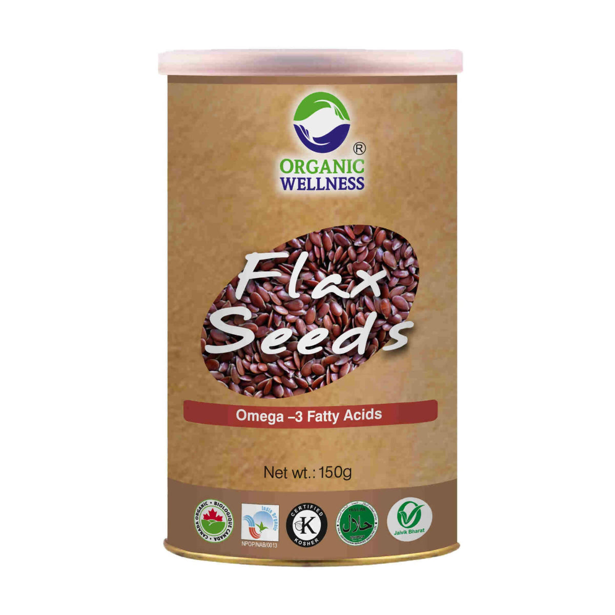 Organic Wellness Flax Seeds - Safuron