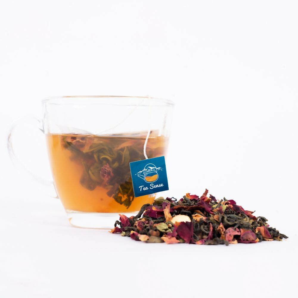 Tea Sense Kashmiri Kahwa Detox Green Tea Bags Box Tea Sense