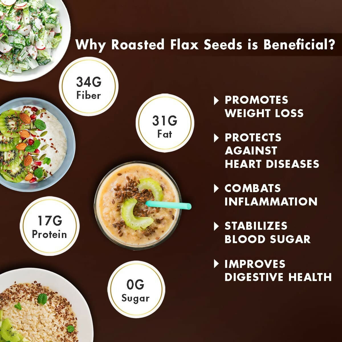 Sorich Organics Roasted Flax Seeds Sorich