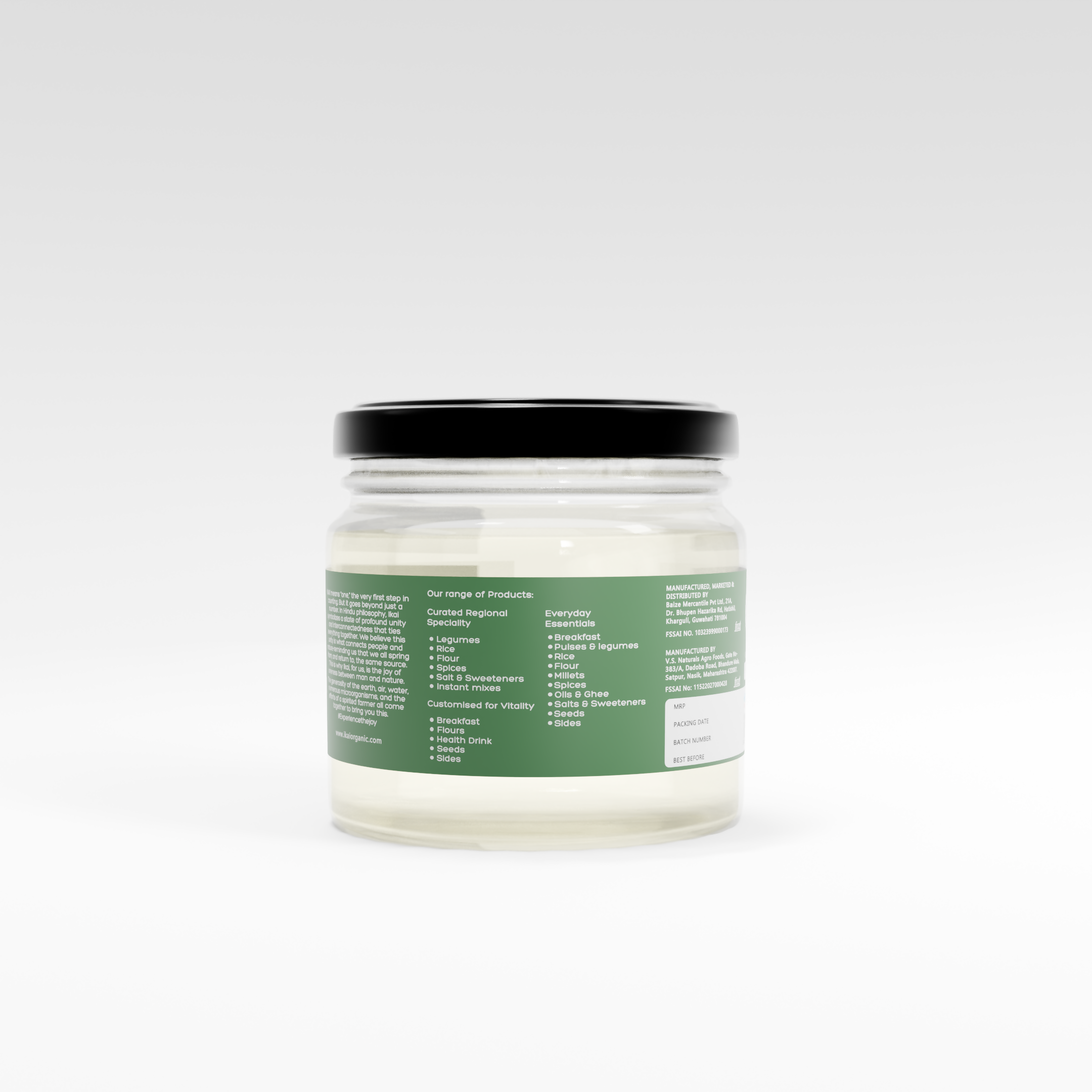 IKAI Organic Cold Pressed Coconut Oil IKAI