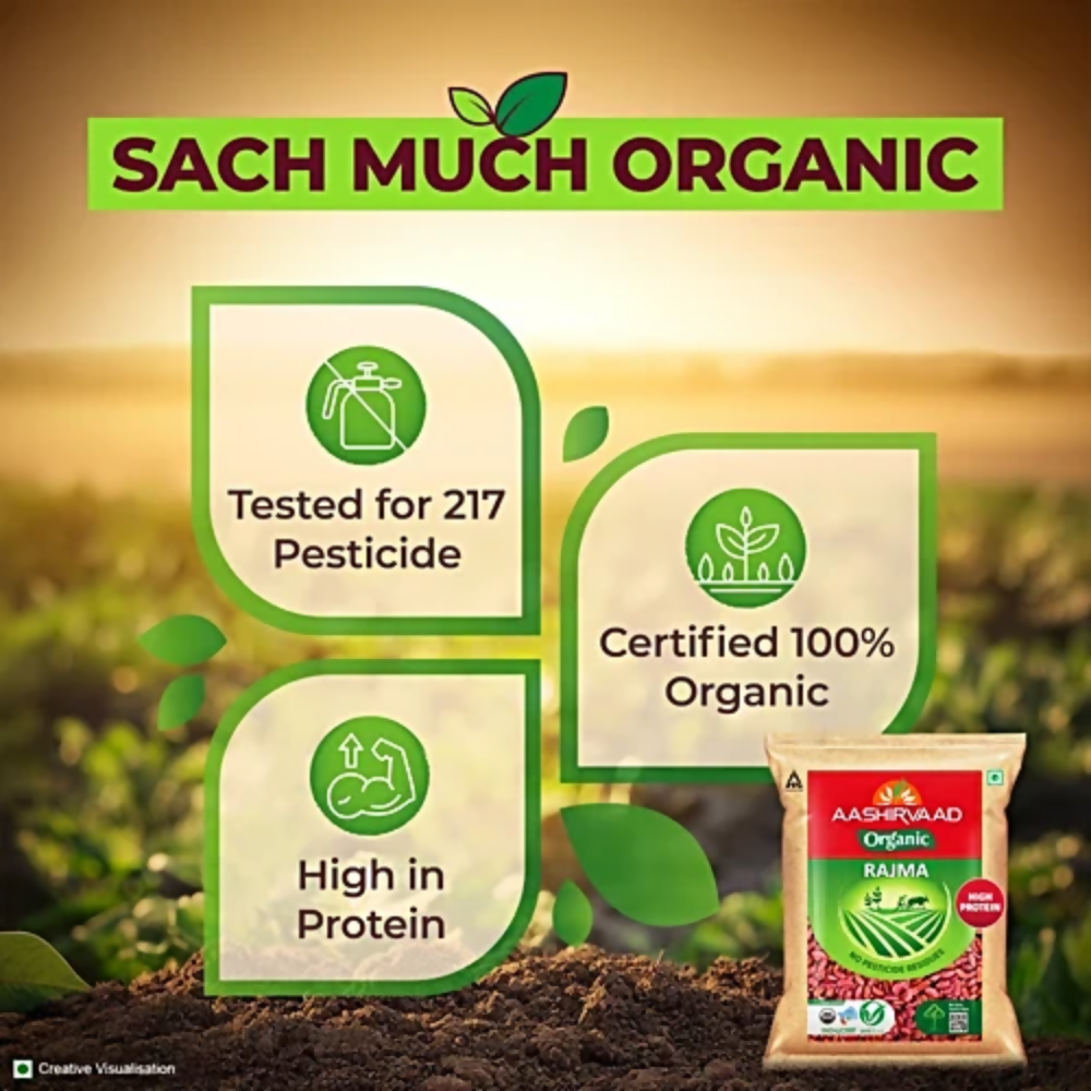 Aashirvaad Organic Rajma Aashirvaad