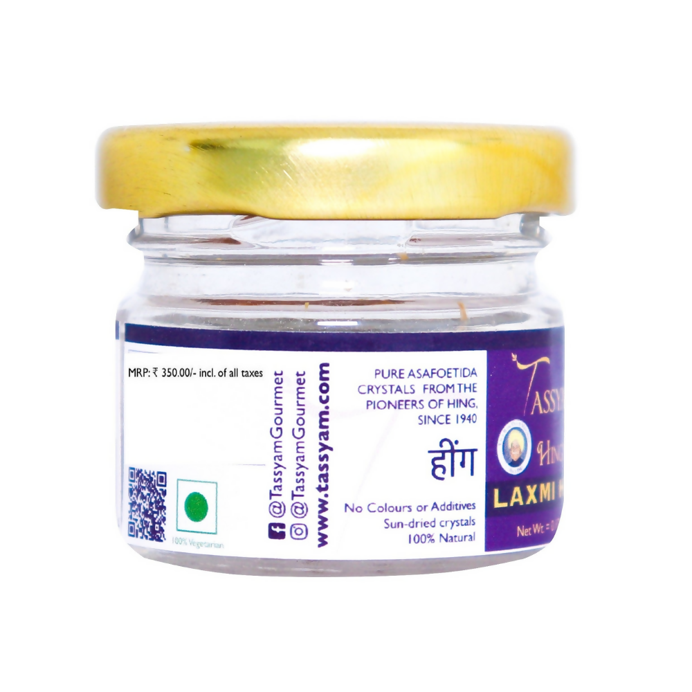 Tassyam Organics Laxmi Chand Strong Raw Hing Crystals Tassyam Organics