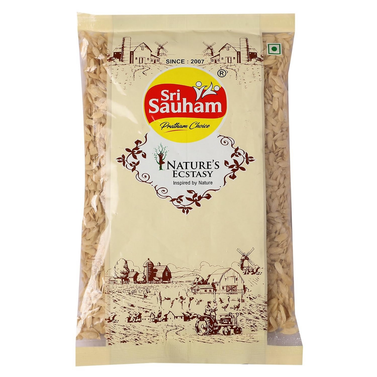 Sri Sauham Premium Magaj Kharbuja(Muskmelon Seeds) - Safuron