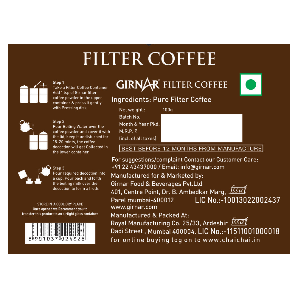 Girnar Filter Coffee Girnar