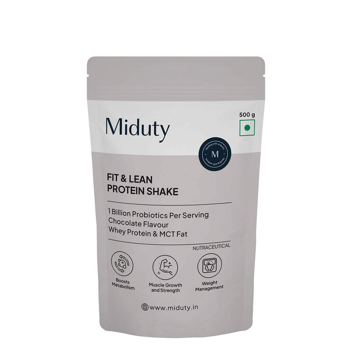 Miduty by Palak Notes Fit & Lean Protein Shake - Safuron