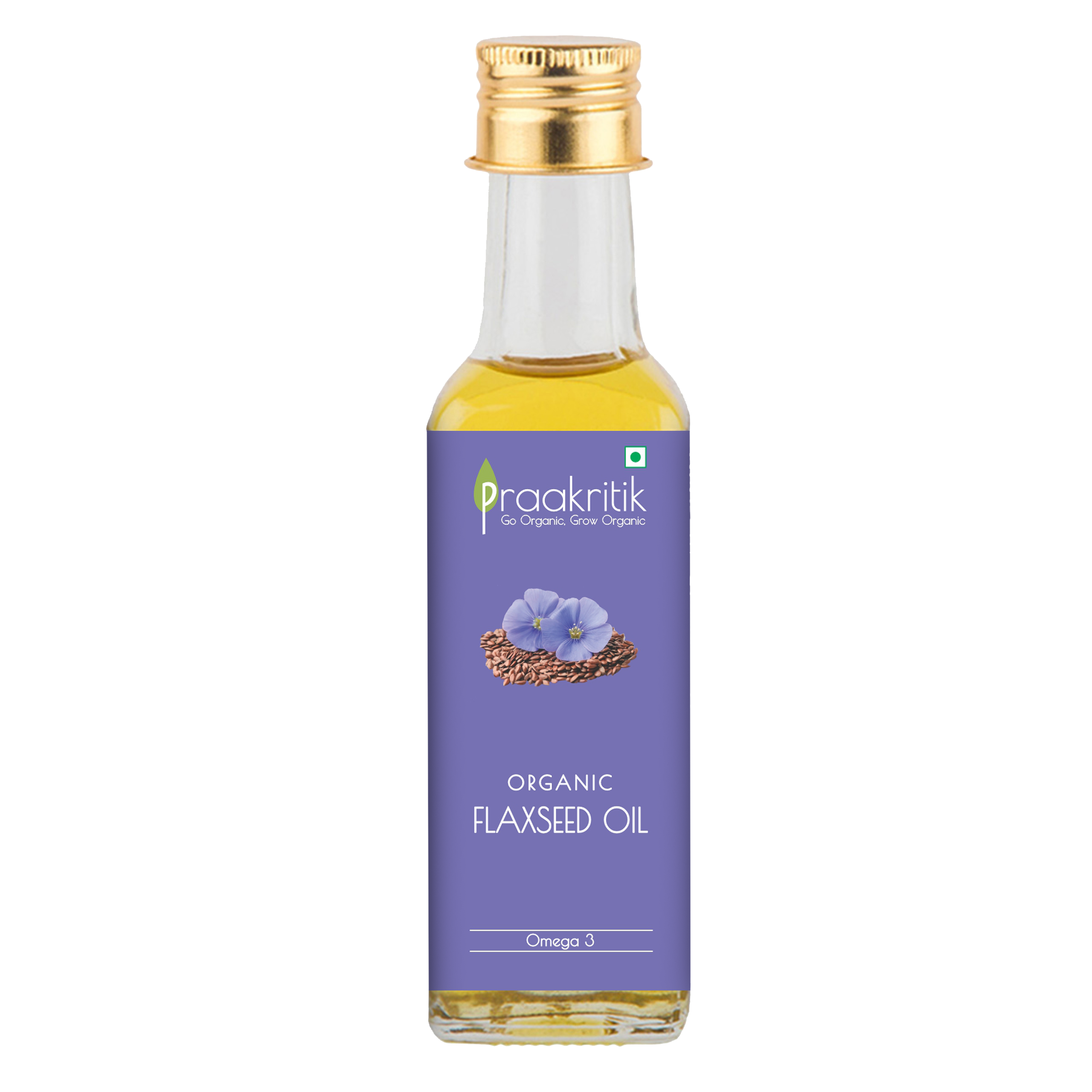 Praakritik Organic Flaxseed Oil Praakritik