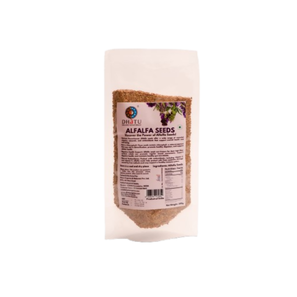 Dhatu Organics & Naturals Alfalfa Seeds Dhatu Organics & Naturals
