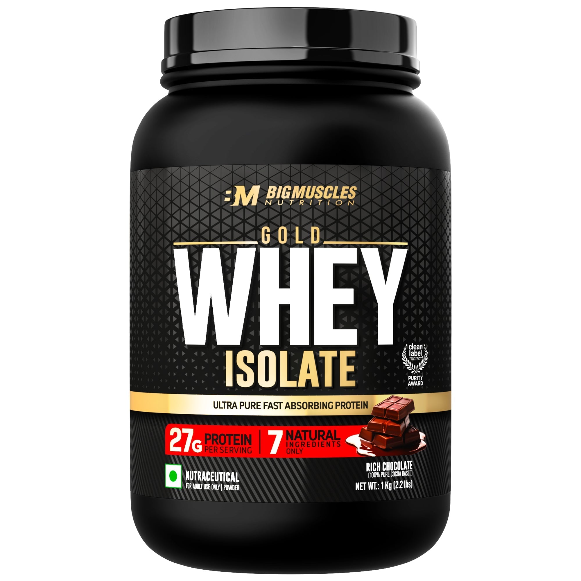 Big Muscles Nutrition Gold Whey Isolate - Dista