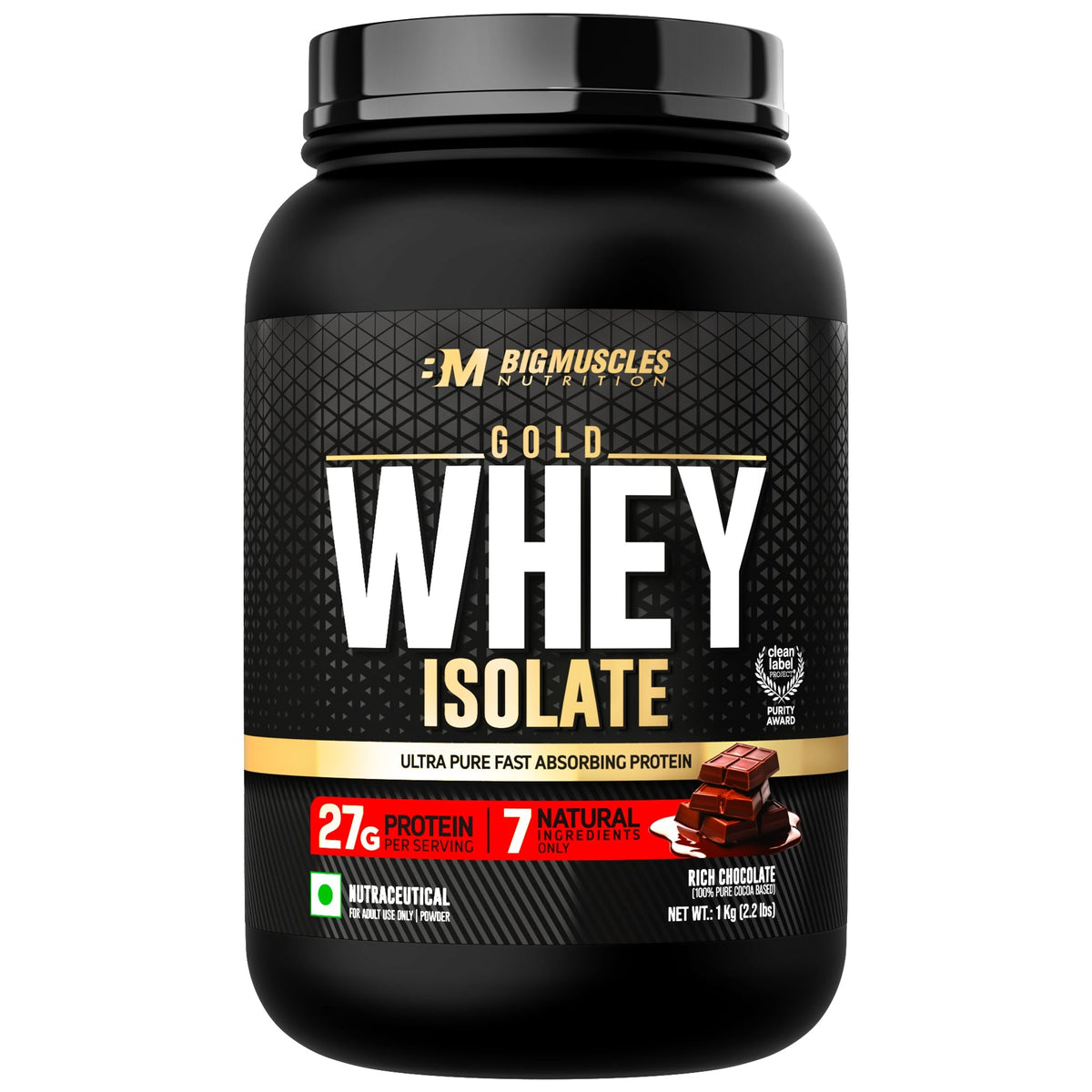 Big Muscles Nutrition Gold Whey Isolate - Dista