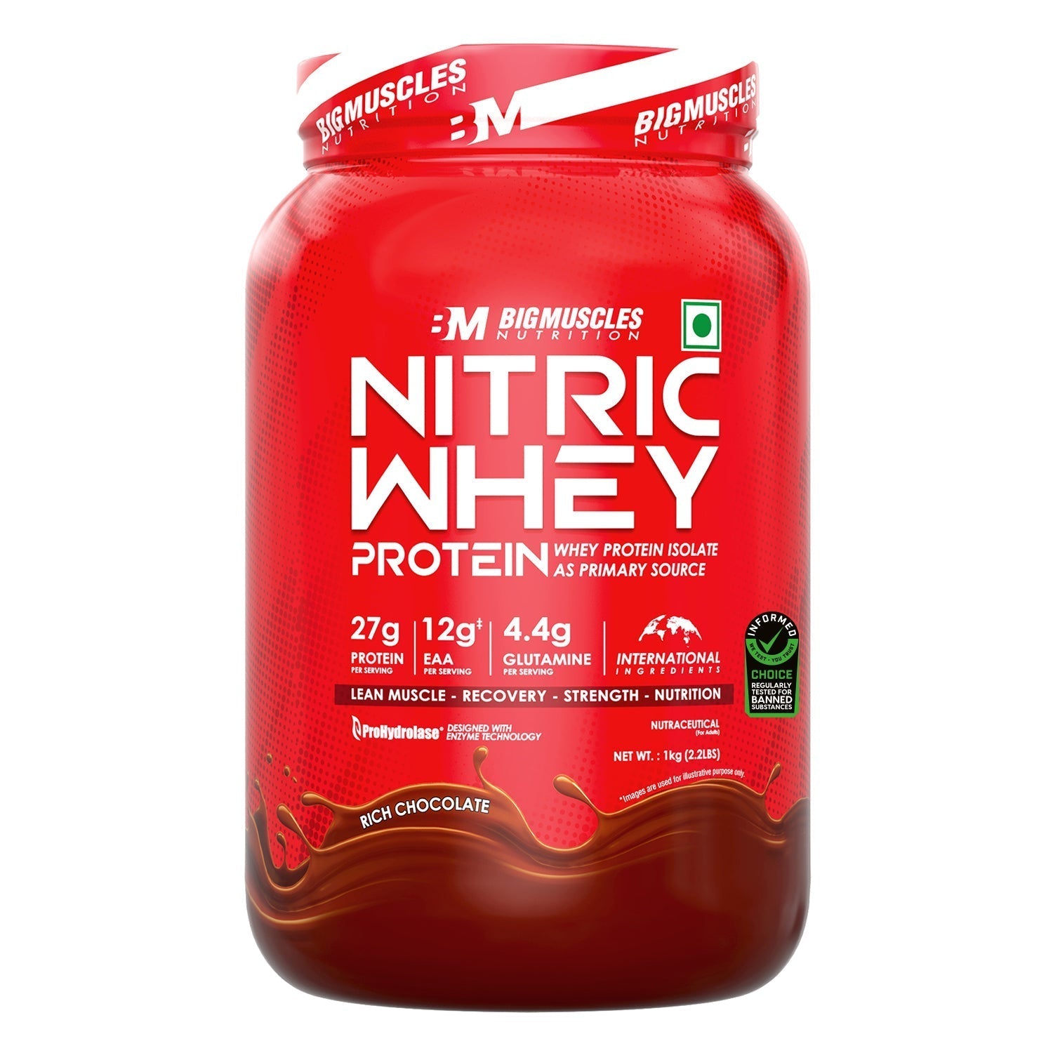 Big Muscles Nutrition Nitric Whey Protein Big Muscles Nutrition