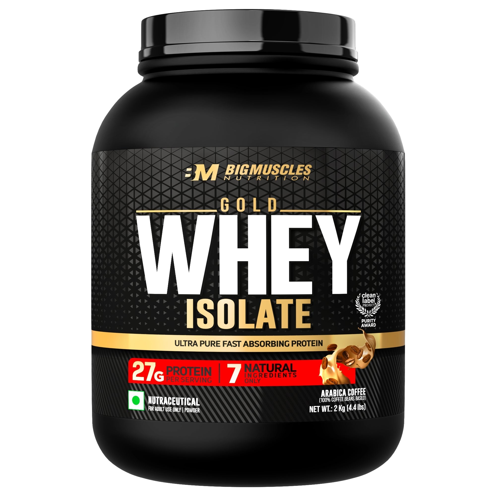 Big Muscles Nutrition Gold Whey Isolate - Dista