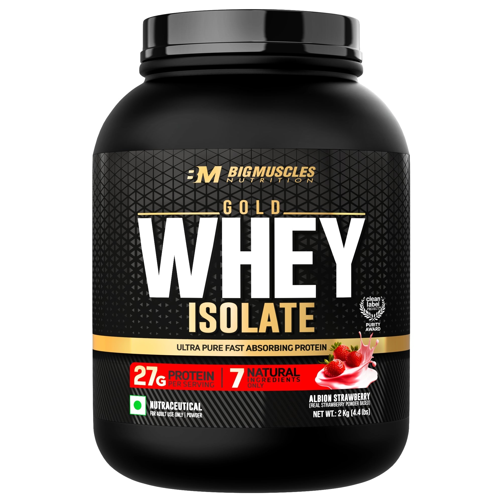 Big Muscles Nutrition Gold Whey Isolate - Dista