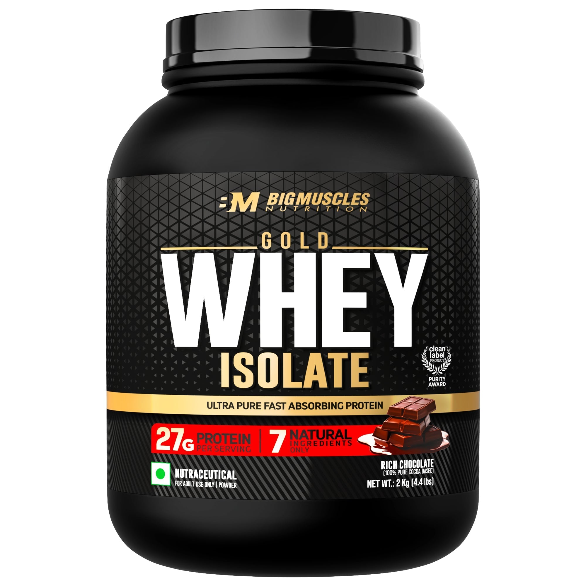 Big Muscles Nutrition Gold Whey Isolate - Dista