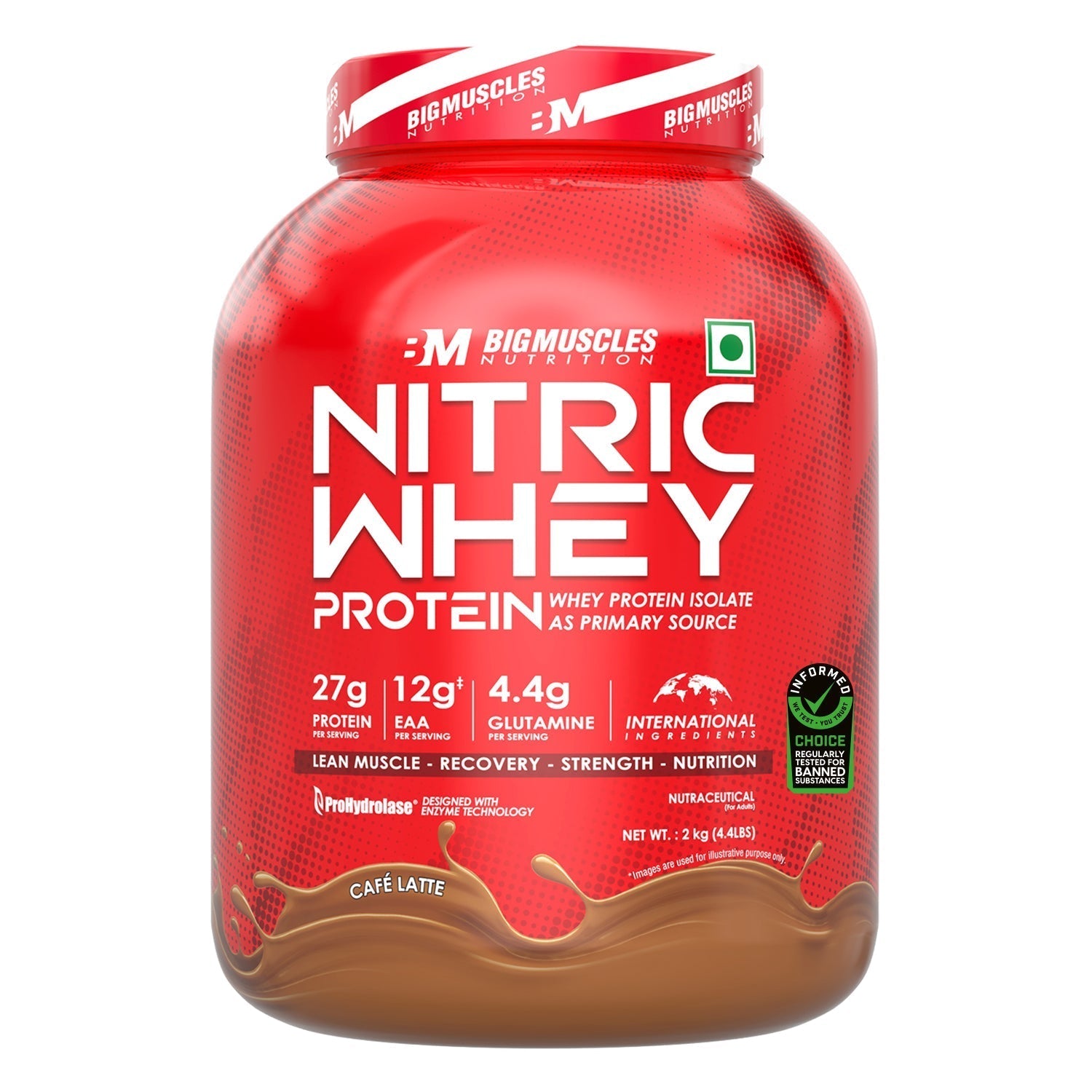 Big Muscles Nutrition Nitric Whey Protein Big Muscles Nutrition