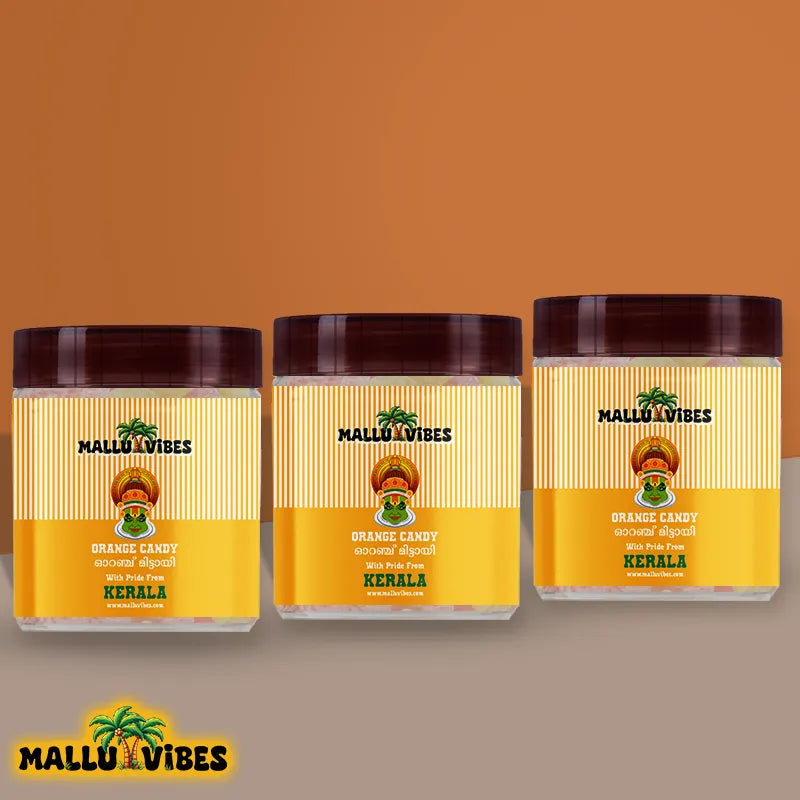 Mallu Vibes Orange Candy Mallu Vibes