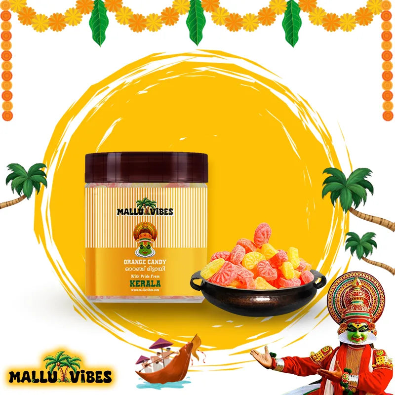 Mallu Vibes Orange Candy Mallu Vibes