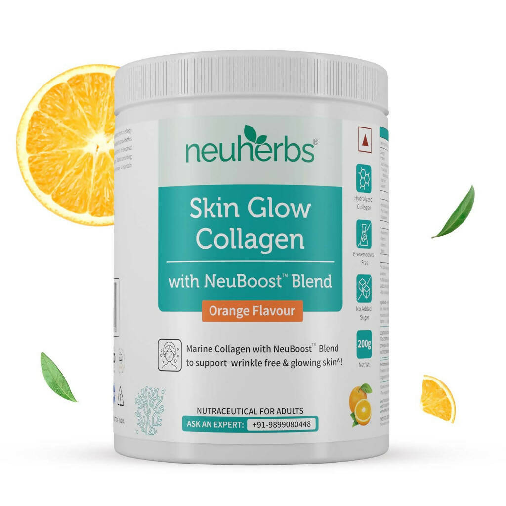 Neuherbs Skin Glow Collagen Powder with NeuBoost Blend - Safuron
