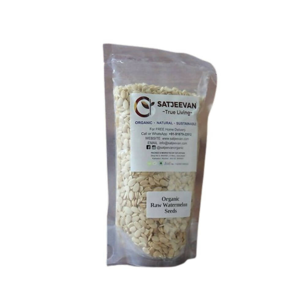 Satjeevan Organic Raw Watermelon Seeds Satjeevan