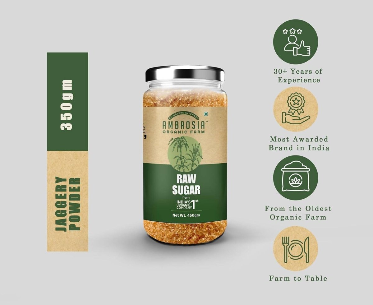Ambrosia Organic Farm Raw Sugar Ambrosia Organic Farm