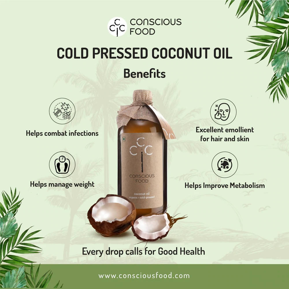 Conscious Food Organic Coconut Oil Conscious Food