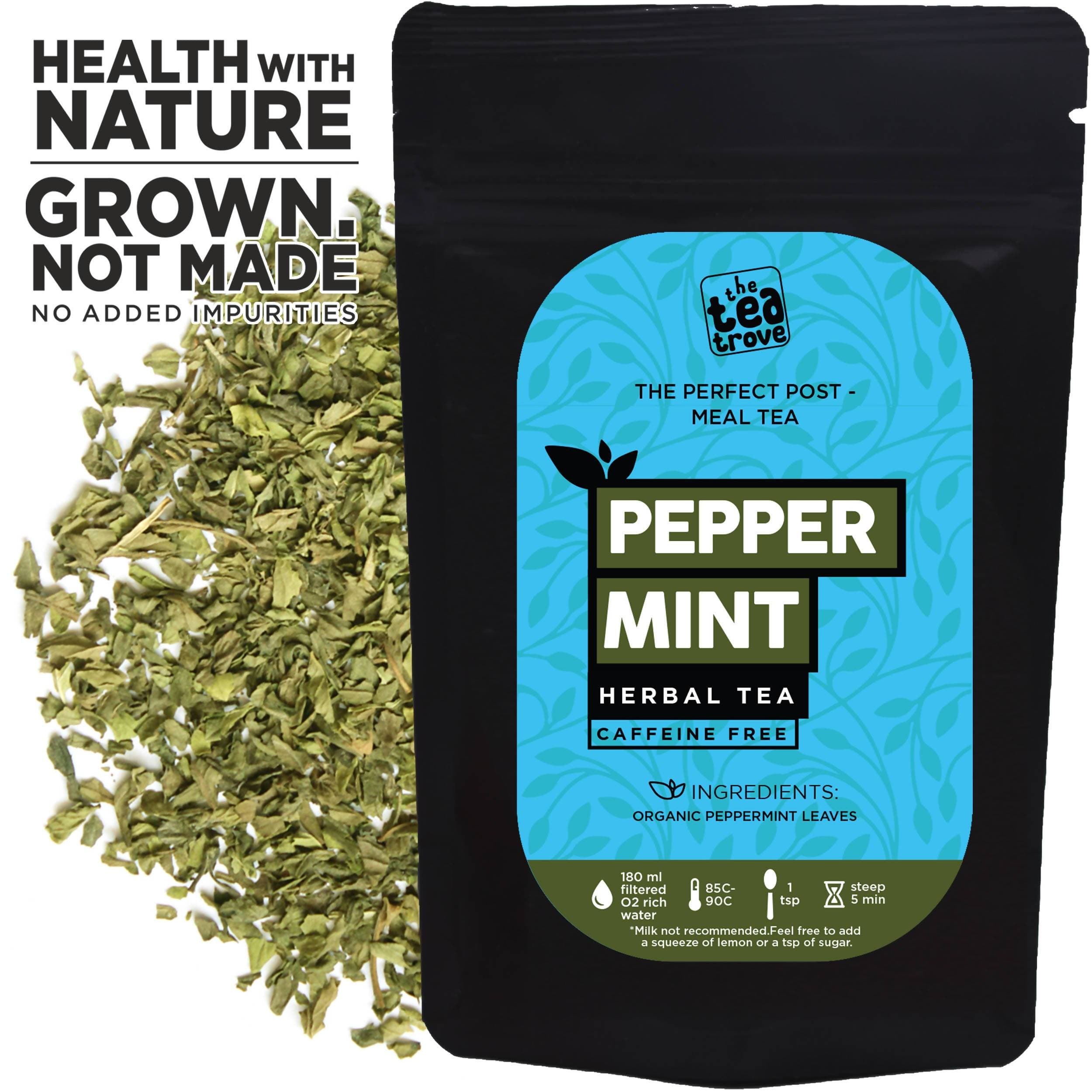The Tea Trove - Peppermint Herbal Tea The Tea Trove