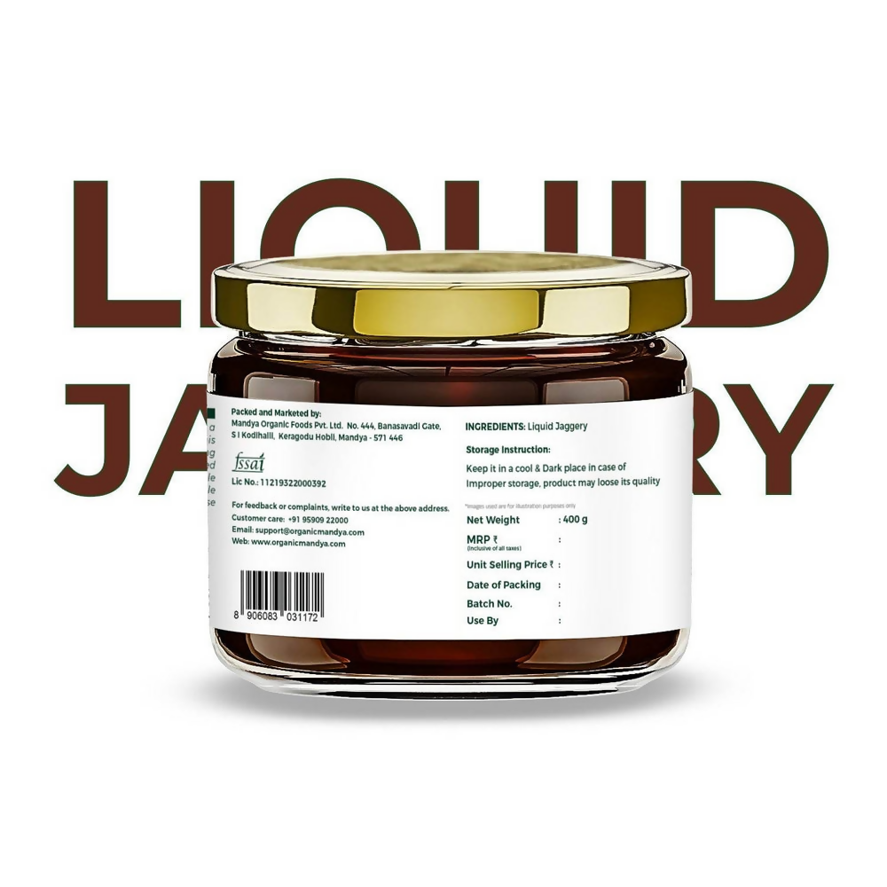 Organic Mandya Joni Bella (Liquid Jaggery) Organic Mandya