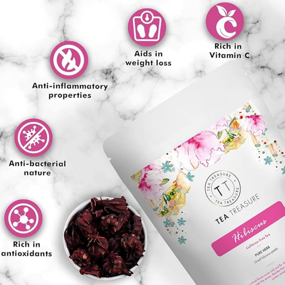 Tea Treasure Hibiscus Flower Tea Tea Treasure