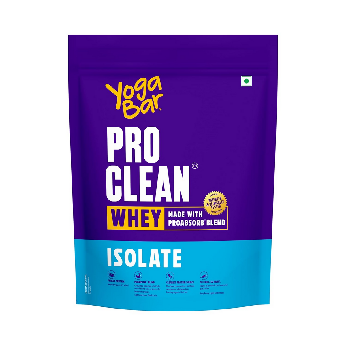 Yoga Bar Pro Clean Whey Protein Isolate Powder - Safuron