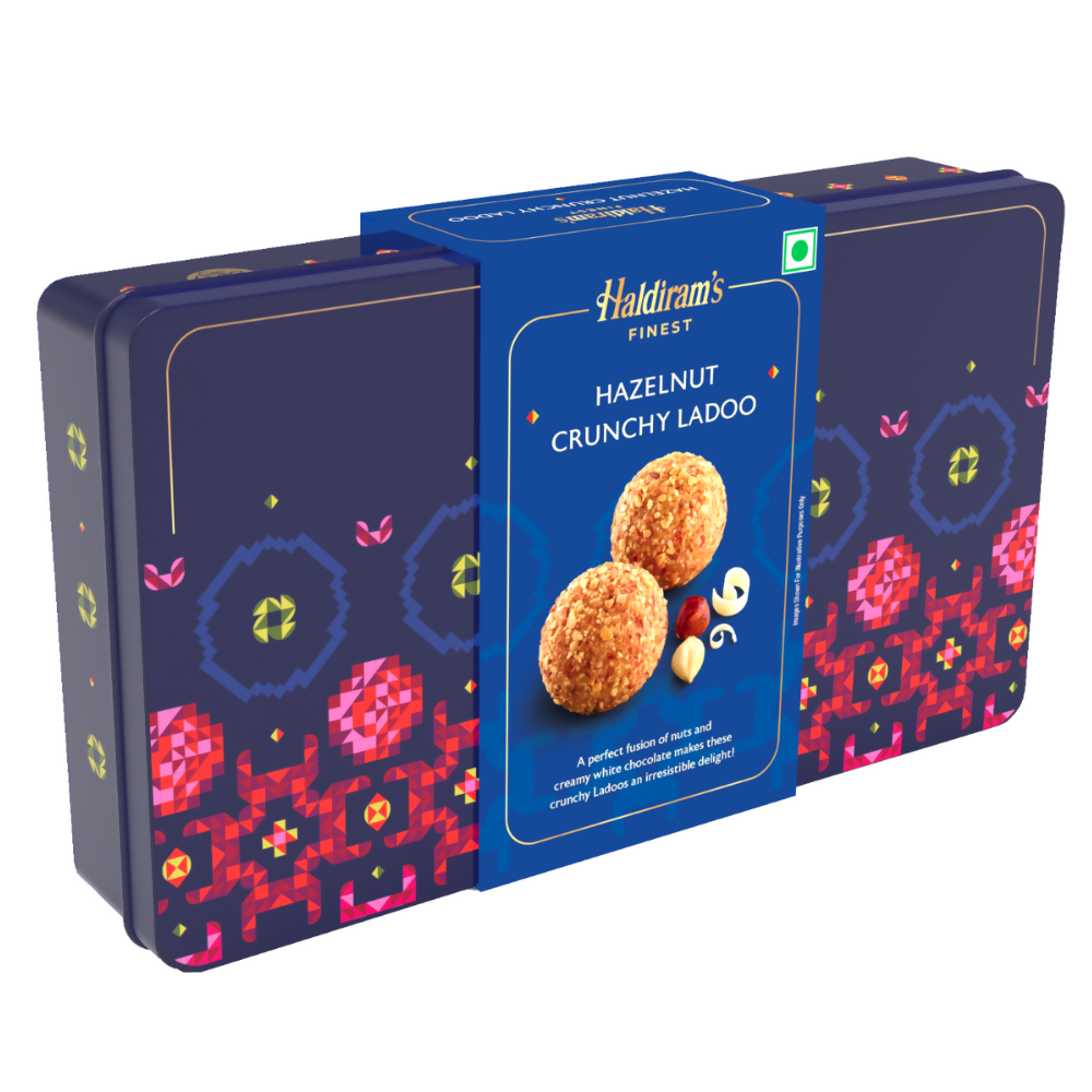 Haldiram's Hazelnut Crunchy Ladoo - Safuron