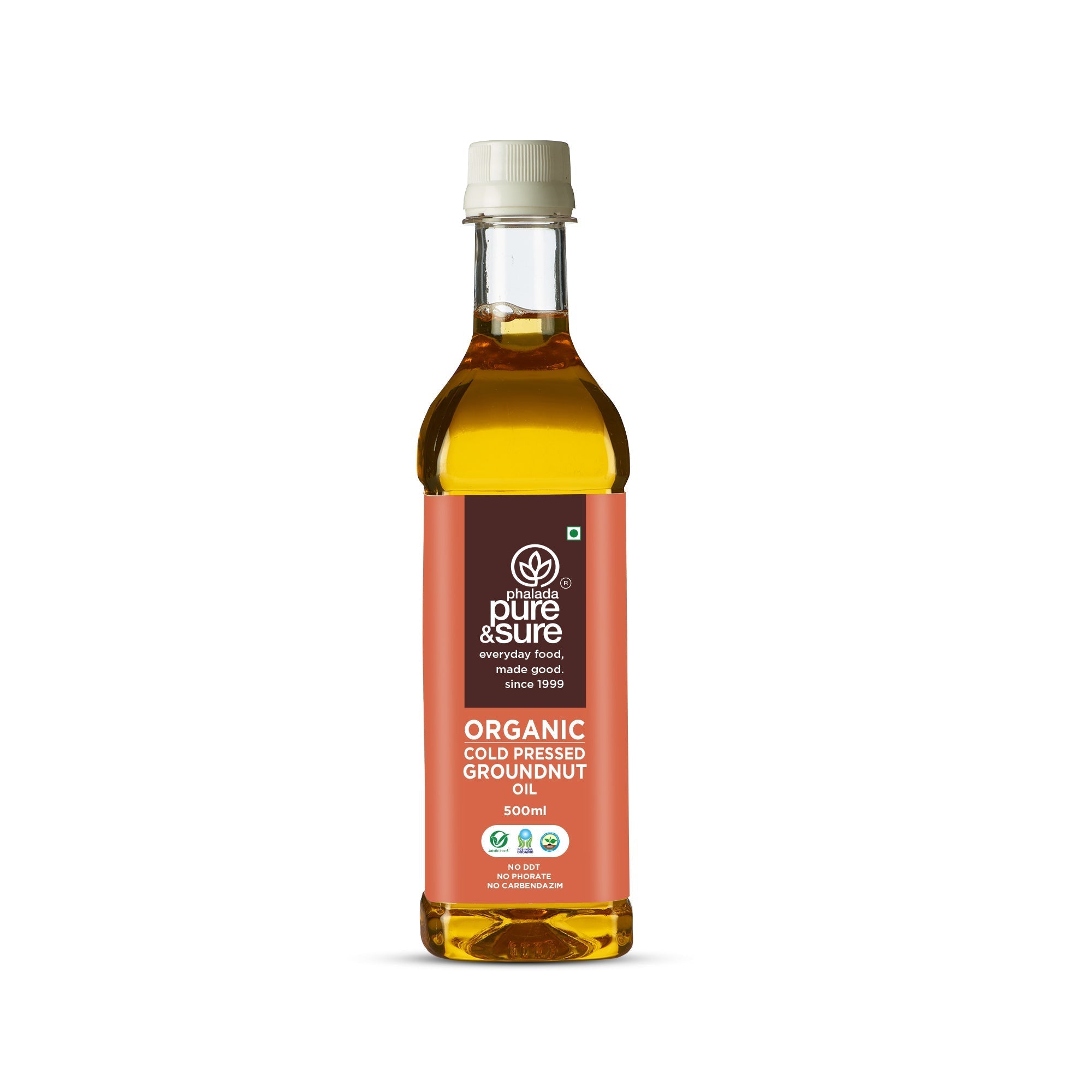 Pure & Sure Organic Groundnut Oil - Safuron